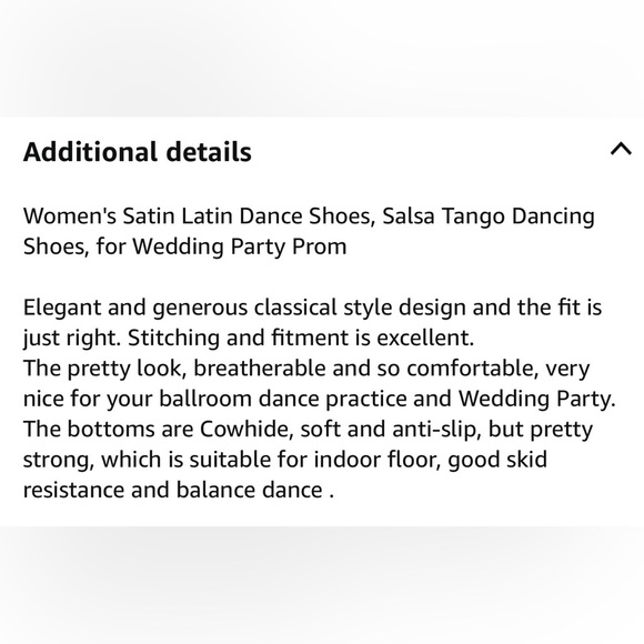 🆕Satin Latin Dance Shoes with Straps - Picture 7 of 16